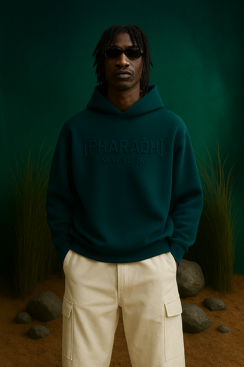 Embossed Logo Hoodie